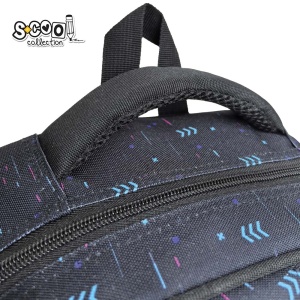 Ghiozdan 3D ergonomic GAME OVER - S-COOL, 43x30x22 cm5