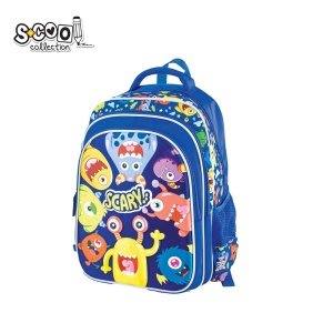 Ghiozdan 3D SCARY - S-COOL, 38x35x20 cm2
