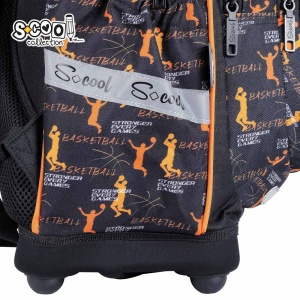 Ghiozdan anatomic BASKETBALL - S-COOL, 39x33x18 cm6