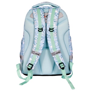 Ghiozdan anatomic light WILD BEAUTY - S-COOL, compartiment laptop, 41x28x21 cm3