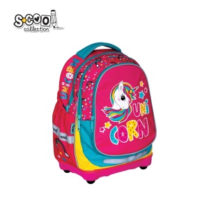 Ghiozdan anatomic UNICORN - S-COOL, 38x39x19.5 cm2