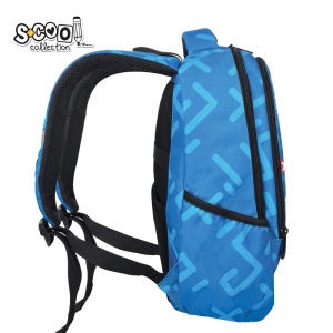 Ghiozdan ergonomic STICKER - S-COOL, 40x29x14 cm2