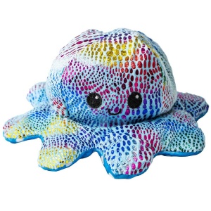 Jucărie reversibilă din pluș, Caracatiță, 20 cm11