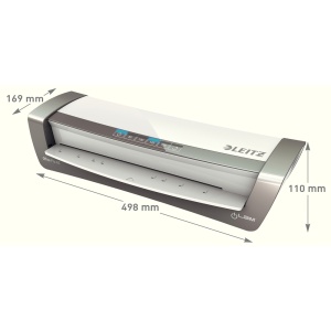 Laminator A3 Leitz iLAM Office Pro, kit folii laminare inclus, alb3