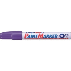 Marker cu vopsea Artline 400XF, corp metalic, vârf rotund 2.3mm 4