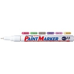 Marker cu vopsea Artline 444XF, corp metalic, vârf rotund 0.8mm5