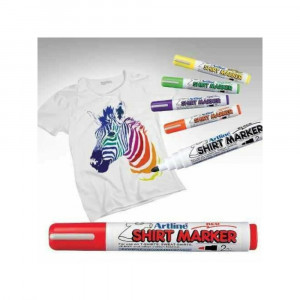 Marker pentru textile, corp plastic, vârf rotund 2.0mm, ARTLINE6