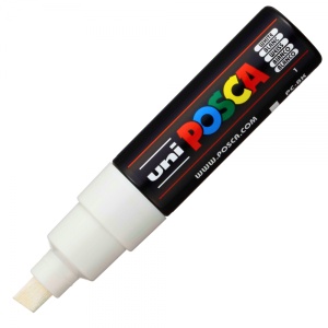 Marker UNI Posca PC-8K, vârf teșit, 8.0mm2