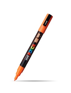 Marker vopsea Posca UNI PC-3M, vârf rotund, 0.9-1.3mm11