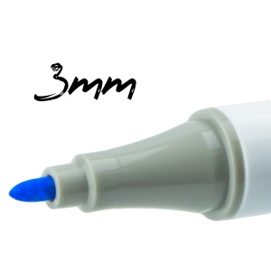 Markere cu 2 capete S-COOL, 6mm-3mm, 36 cul/set8