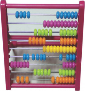 Numărătoare plastic Colorarte, cu suport pentru fixare, 15x20cm