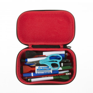 Penar cu fermoar, ZIPIT Color In Storage box - Leaves - Img 2