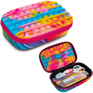 Penar cu fermoar ZIPIT ZIP & POP Storage Box - Rainbow Glow - Img 5
