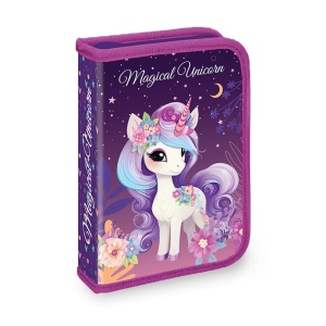 Penar echipat Magical Unicorn - S-Cool, 1 Fermoar, 2 Ext., 32 Piese2