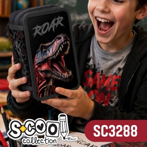 Penar echipat Roar - S-Cool, 3 Fermoare, 39 Piese4
