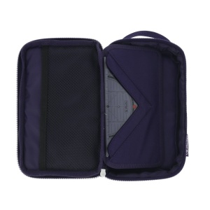 Penar neechipat fete, 1 fermoar, Dimensiuni 21x13x6cm, tip etui 2 Go, motiv CamoPurple Herlitz - Img 5