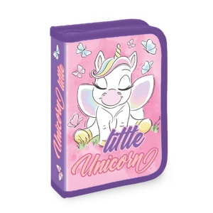 Penar neechipat fete S-COOL Little Unicorn, 1 fermoar, 20x13x4 cm3