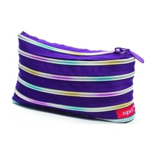 Penar ZIPIT Rainbow - crin violet cu dinti curcubeu