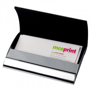Port card în piele cu închidere magnetică