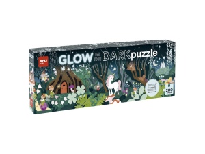 Puzzle Glow in the Dark – Magic Forest, 200 piese