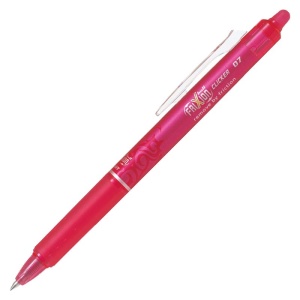 Roller cu cerneală Pilot Frixion Clicker, 0.7 mm, diverse culori