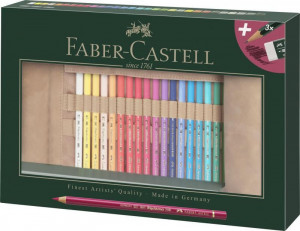 ROLLUP 30 CREIOANE COLORATE POLYCHROMOS + 3 CR CASTELL 9000 FABE - Img 1
