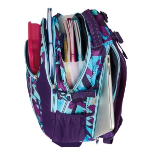 RUCSAC HERLITZ SCOALA PRIMARA ULTIMATE, MOTIV CAMOPURPLE - Img 5