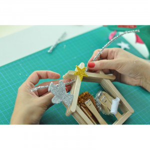 Sârmă plușată glitter Daco - Accesorii craft 3