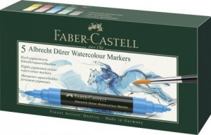 Set 5 markere solubile Faber-castell A.durer