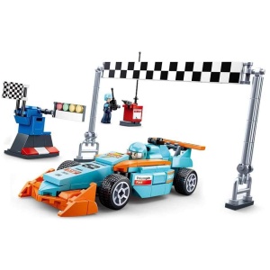 Set de construcție Sluban Racing Team, 201 piese, Circuit3