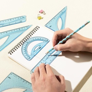 Set geometrie Deli, 4 piese7