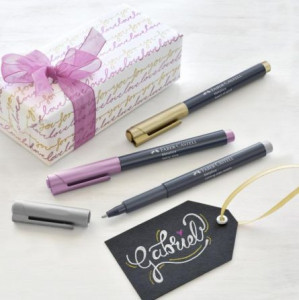 Set markere Faber-Castell Metallics, 6 buc/set  3