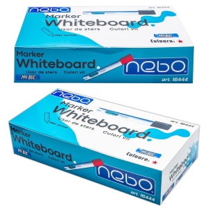 Set markere whiteboard NEBO, 4 culori/set4