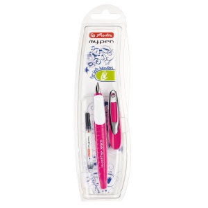 Stilou Herlitz My.pen, pentru stângaci, peniță L, blister6