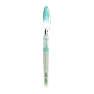 Stilou Strigo Waves cerneală cu ștergere + 2 rezerve + dispozitiv curățare, în blister3