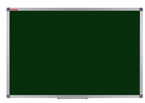 Tablă magnetică, 100x200 cm, cretă, verde, ramă aluminiu, Classic Memoboards