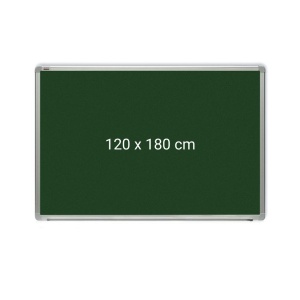 Tablă magnetică pentru cretă Optima, 120 x 180 cm2