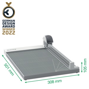 Trimmer Leitz Office Precision, A4 MAXI, 15 coli, gri2