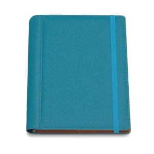 Agendă de lux cu elastic datată Borneo, 17x 24 cm3