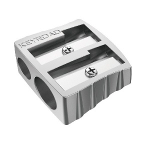 Ascuțitoare dublă Keyroad, 2 orificii, metal