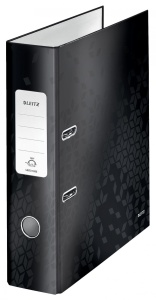 Biblioraft plastifiat A4, lățime 8 cm, 180grade, Wow Leitz8