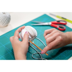 Bile polistiren 7.5 cm, 4buc/set - Accesorii craft Daco - Img 5