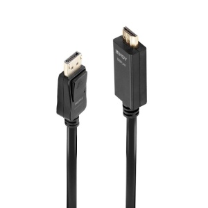 Cablu Lindy DisplayPort la HDMI 10.2G 2m - Img 2