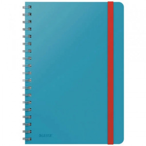 Caiet cu spiră Leitz Cosy, copertă dură, FSC, reciclabil, B5, 80 coli, matematică3