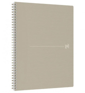 Caiet cu spirală Oxford Origins, A4+, 70 file-90g/mp, copertă PP - matematică3