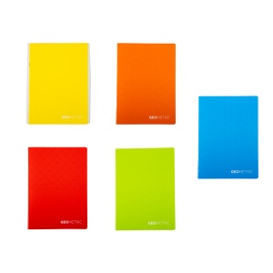 Caiet Design Geometrics, A5, 48 file, hârtie 80gr./mp, copertă carton 300gsm, dictando