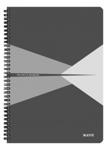 Caiet pentru birou, cu spira, de matematica, A5, PP Leitz Office - Img 5