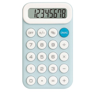 Calculator de buzunar, 8 digits, 11 x 15 x 3 cm, M10 Deli6