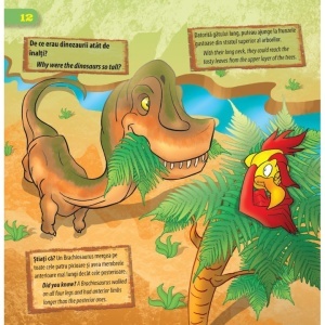 Carte de povești - 60 întrebări și răspunsuri despre Dino RO-EN3