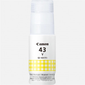 Cartus cerneala Canon GI-43Y, culoare yellow, capacitate 3800 pagini,60ml,pentru Canon Pixma G540, G640.